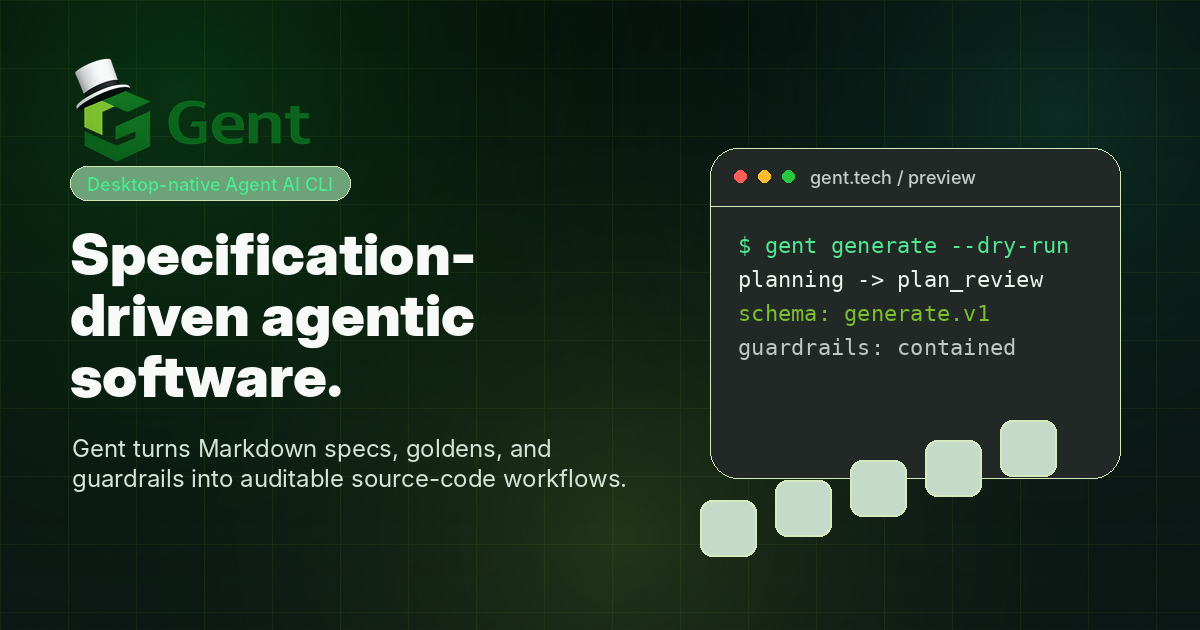CLI Commands | Gent Docs